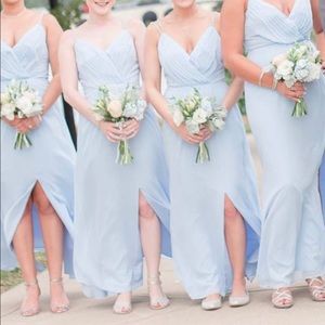 Size 2 bridesmaid dress- ice blue